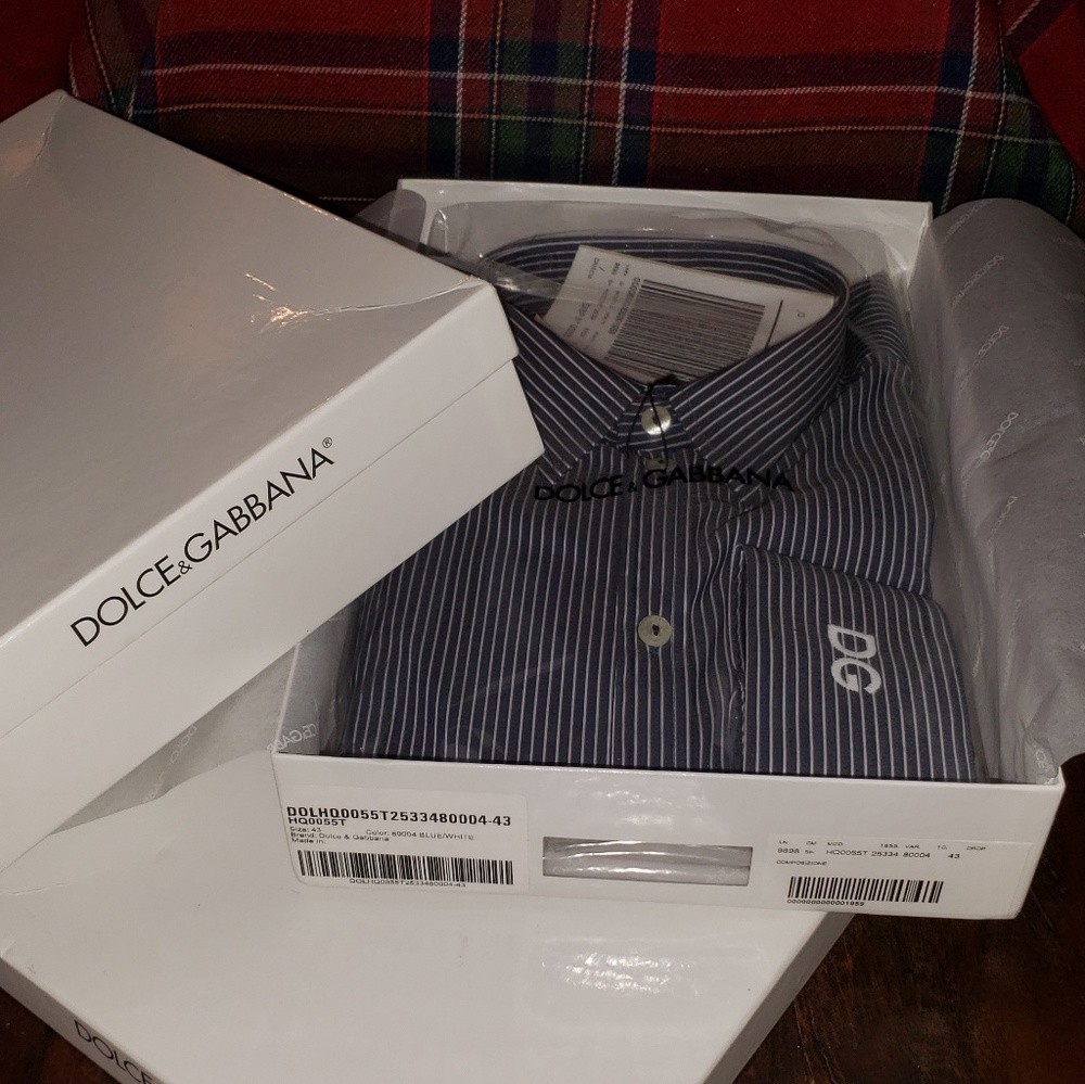 Dolce & Gabbana Mens Dress Shirt
